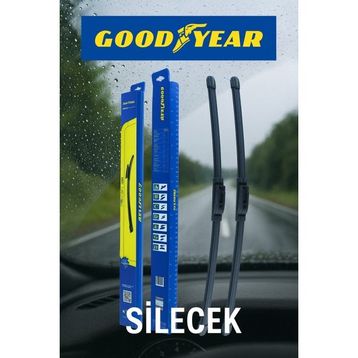 Goodyear Peugeot 206+ Supermute 1999-2011 Sedan 650 mm + 400 mm 2'li Muz Silecek Takımı