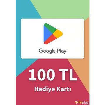 Google Play 100 TL Hediye Kartı