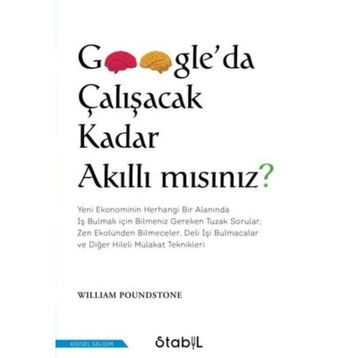 Google’da Çalışacak Kadar Akıllı mısınız? - William Poundstone
