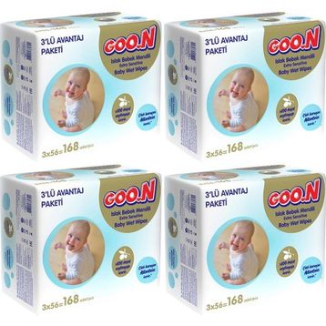 Goon Sensitive Hassas Cilt 12x56'lı Islak Havlu Mendil