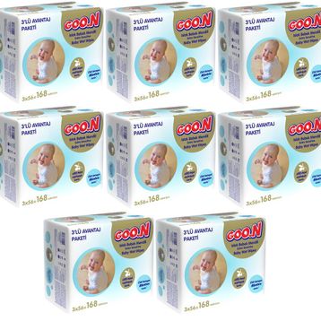 Goon Sensitive Hassas Cilt 24x56'lı Islak Havlu Mendil