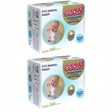 Goon Sensitive Hassas Cilt 6x56'lı Islak Havlu Mendil