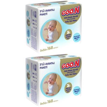 Goon Sensitive Hassas Cilt 6x56'lı Islak Havlu Mendil