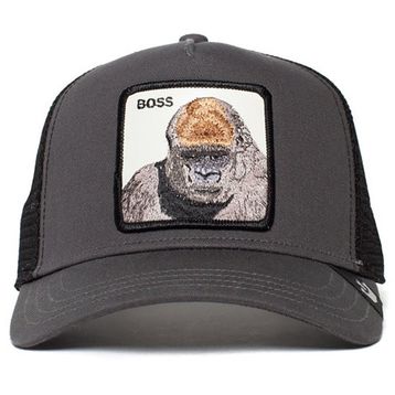 Goorin Bros 101-0202-GRY Primal Ape Gri Şapka