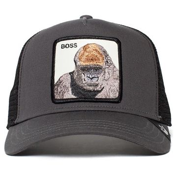 Goorin Bros 101-0202-GRY Primal Ape Gri Şapka