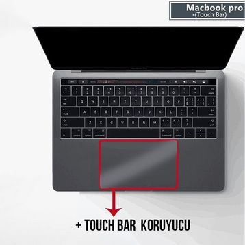 Gor Macbook Pro 15 Anti Blue Light Ekran ve Track Pad Koruyucu