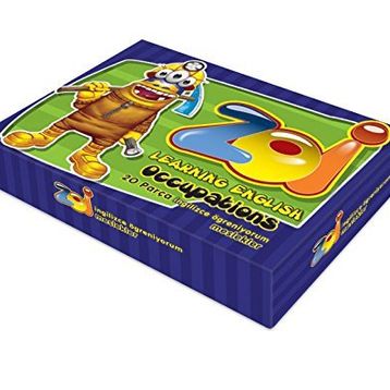 Gordion İngilizce Meslekler 20 Parça Puzzle