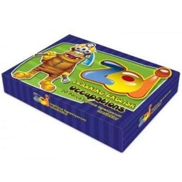 Gordion İngilizce Meslekler 20 Parça Puzzle