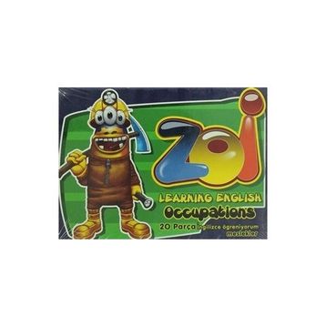 Gordion İngilizce Meslekler 20 Parça Puzzle