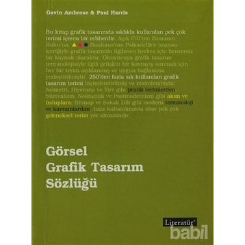 GÖRSEL GRAFIK TASARIM SÖZLÜĞÜ - GAVIN AMBROSE;PAUL HARRIS
