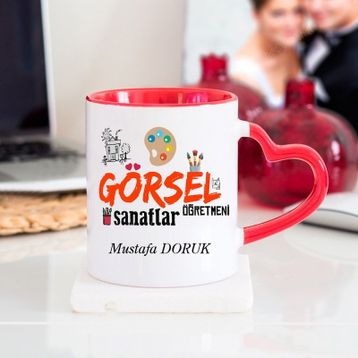 Görsel Sanatlar Öğretmeni Kupa Bardak