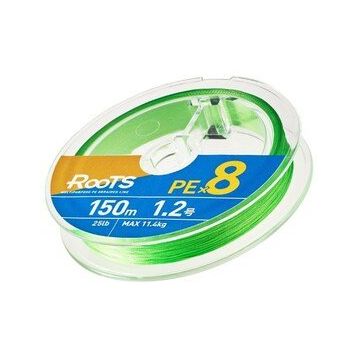 Gosen X8 Roots PE 8 Örgü Spin İp Misina 150 mt Açık Yeşil 1.2 Pe Misina