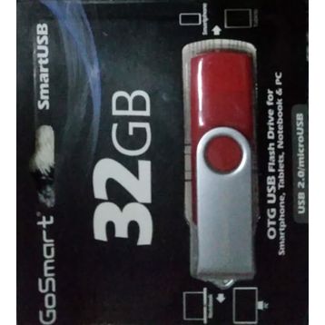 GoSmart Kırmızı 32GB USB Bellek