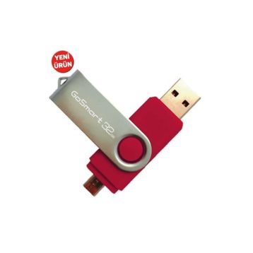 GoSmart Kırmızı 32GB USB Bellek