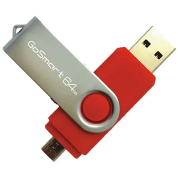 GoSmart Kırmızı 64GB USB Bellek