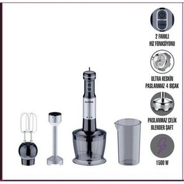 Gosso 2400 Siyah Blender Seti