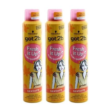 Got2b Fresh It Up Texture 3x200 ml Kuru Şampuan