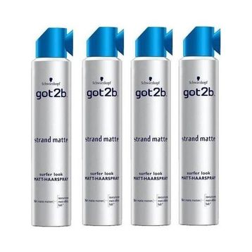 Got2b Strand Matte 4x200 ml Saç Spreyi
