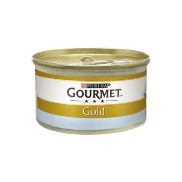 Gourmet Gold Ispanak Soslu Okyanus Balıklı 12x85 gr Konserve Kedi Maması