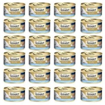 Gourmet Gold Kıyılmış Ton Balıklı Konserve 24x85 gr Yetişkin Kedi Maması