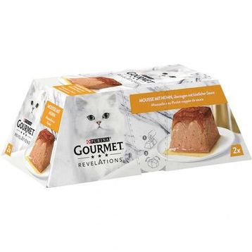 Gourmet Revelations 2x57 gr Tavuk Etli Kedi Yaş Maması