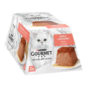 Gourmet Revelations Somonlu 2x57 gr Yaş Kedi Maması