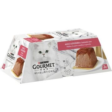 Gourmet Revelations Somonlu 2x57 gr Yaş Kedi Maması