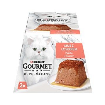 Gourmet Revelations Somonlu 2x57 gr Yaş Kedi Maması
