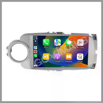 Govimaks Toyota Yaris 2012-2019 Gri 4 GB RAM 64 GB Hafıza Uyumlu Android Multimedia Teyp