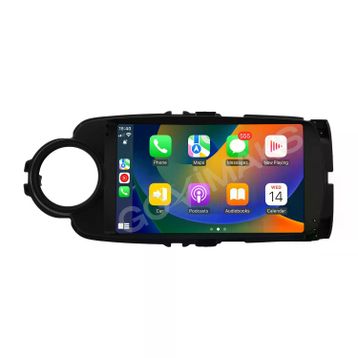 Govimaks Toyota Yaris 2012-2019 Siyah 4 GB RAM 64 GB Hafıza Uyumlu Android Multimedia Teyp