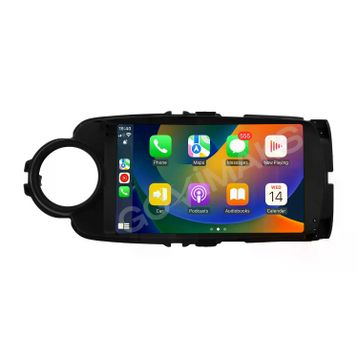 Govimaks Toyota Yaris 2012-2019 Siyah 4 GB RAM 64 GB Hafıza Uyumlu Android Multimedia Teyp