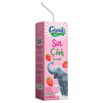 Göynük 200 ml Çilek Aromalı Süt