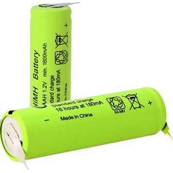 GP 180AAH 1800 mAh 1.2V AA Düz Kafa Puntalı Endüstriyel Kalem Pil