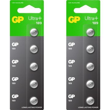 GP 189 LR54 1.5V 10'lu Alkalin Düğme Pil