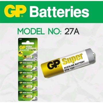 GP 27A 12V 100'lü Alkalin Kumanda Pili