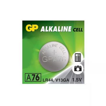 GP A76 LR44 1.5V Tekli Alkalin Düğme Pil
