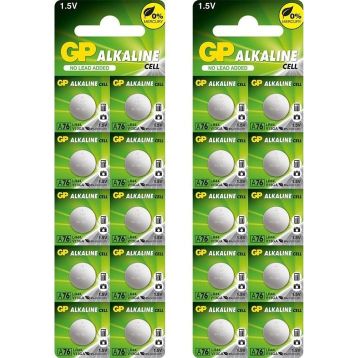 GP A76 LR44 Alkalin Düğme Pil