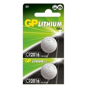 GP CR2016 3V 4'lü Lityum Düğme Pil