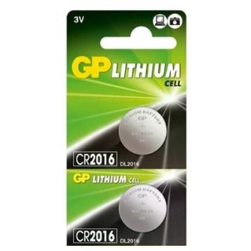 GP CR2016 3V 4'lü Lityum Düğme Pil