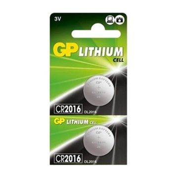 GP CR2016 3V 4'lü Lityum Düğme Pil