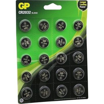 GP CR2032 3V 20'li Lityum Düğme Pil