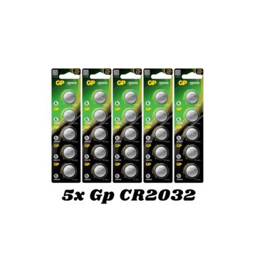 GP CR2032 3V 25'li Lityum Düğme Pil