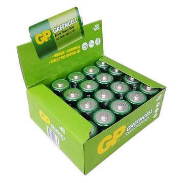 GP Greencell Extra Heavy Duty D Çinko Karbon Pil