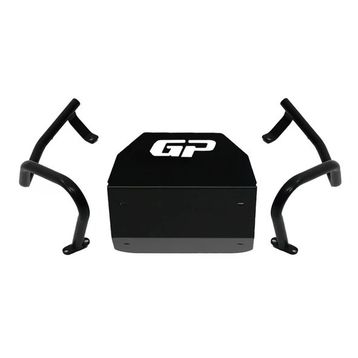 GP Kompozit Honda CRF250L 2013-2024 Uyumlu Siyah Karter ve Motor Koruma Demiri