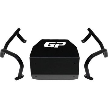 GP Kompozit Honda CRF250L 2013-2024 Uyumlu Siyah Karter ve Motor Koruma Demiri