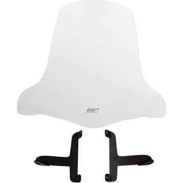 GP Kompozit Scooter Universal Şeffaf 59 cm Elcikli Ön Cam