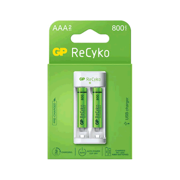 GP Recyko E211 Usb Aa-aaa Pil Sarj Cihazı