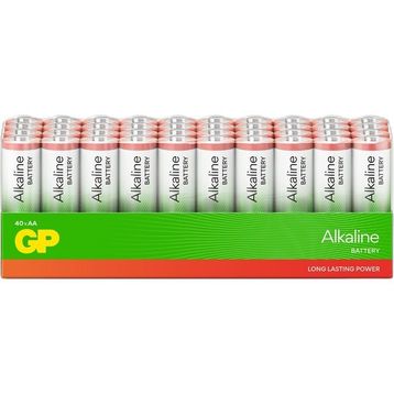 GP RED LR6 AA 40'lı Alkalin Kalem Pil