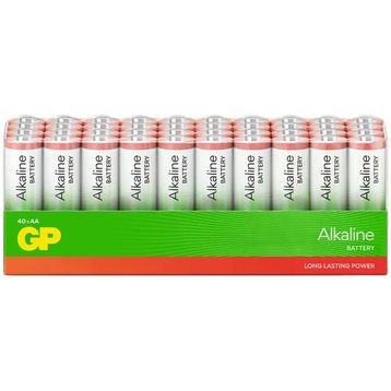 GP RED LR6 AA 40'lı Alkalin Kalem Pil
