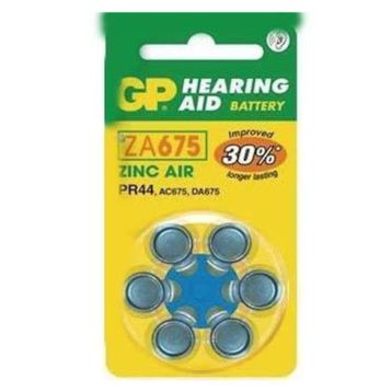 GP ZA675 6'lı Kulaklık İşitme Cihazı Pili